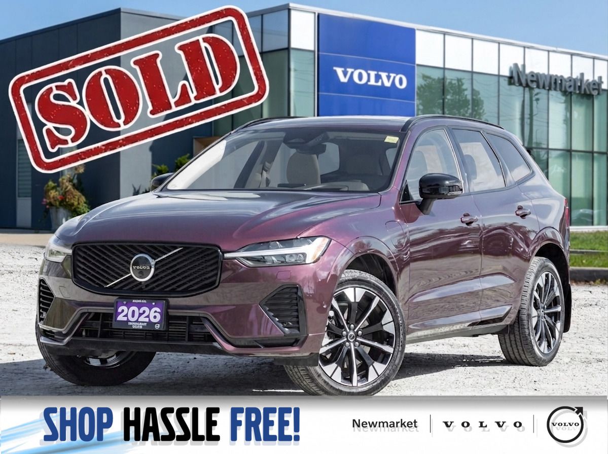 2026 Volvo XC60 Recharge T8 AWD Ultra Dark Theme  EXEC DEMO  LIKE NEW