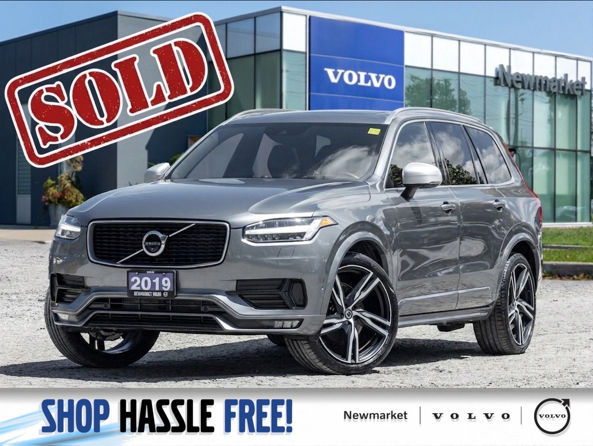 2019 Volvo XC90 T6 AWD R-Design  POLESTAR  BOWERS & WILKINS  HUD