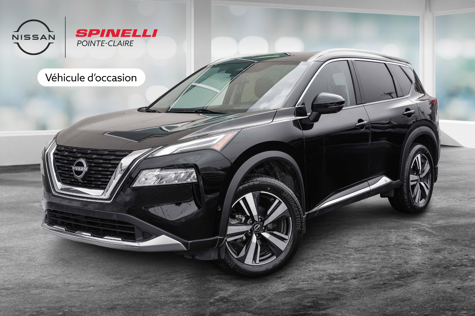 2023 Nissan Rogue Platinum AWD+CAM.360+NAV+CUIR+TOIT.PANO+CARPLAY
