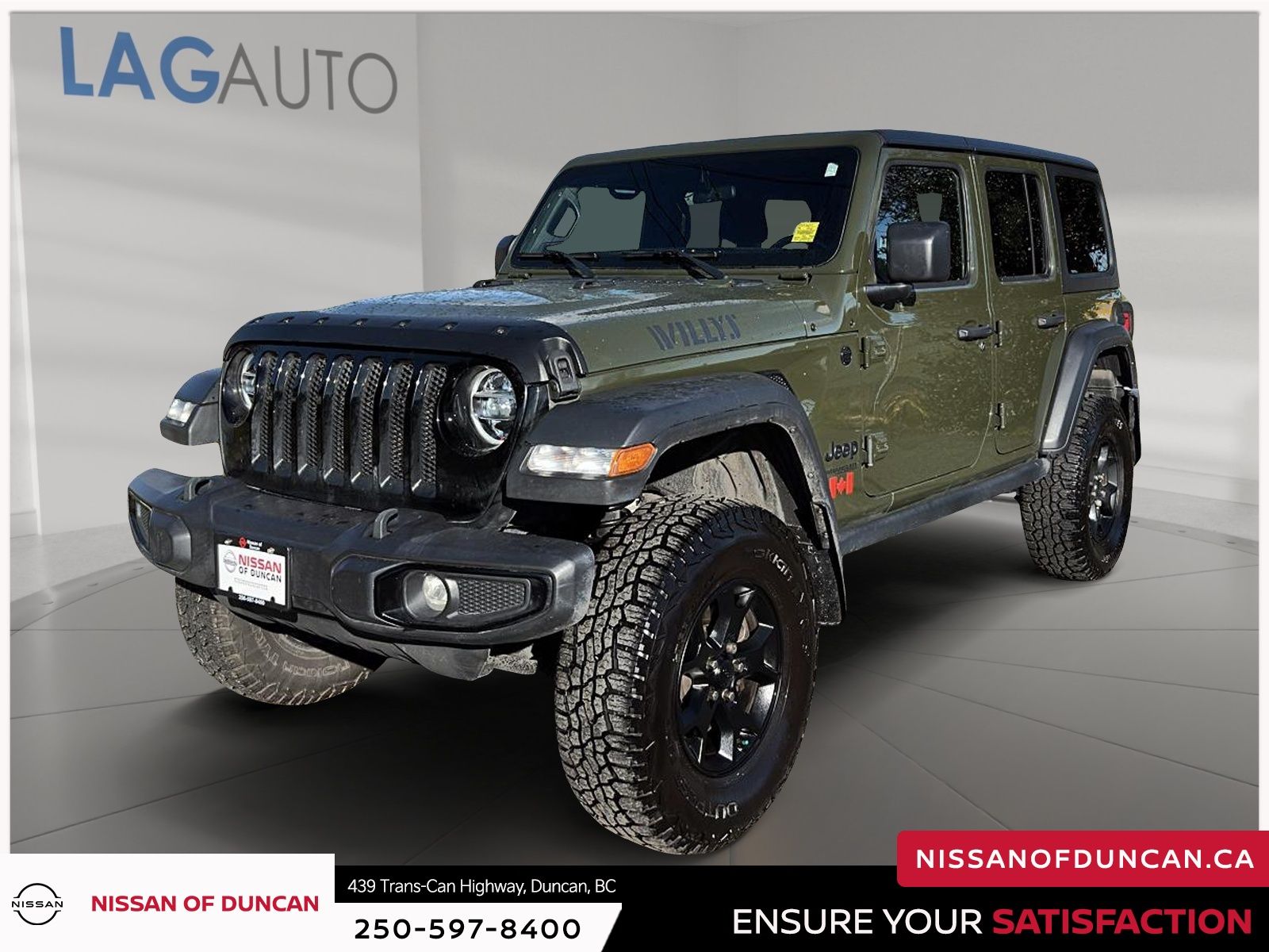 2021 Jeep Wrangler Unlimited Willys