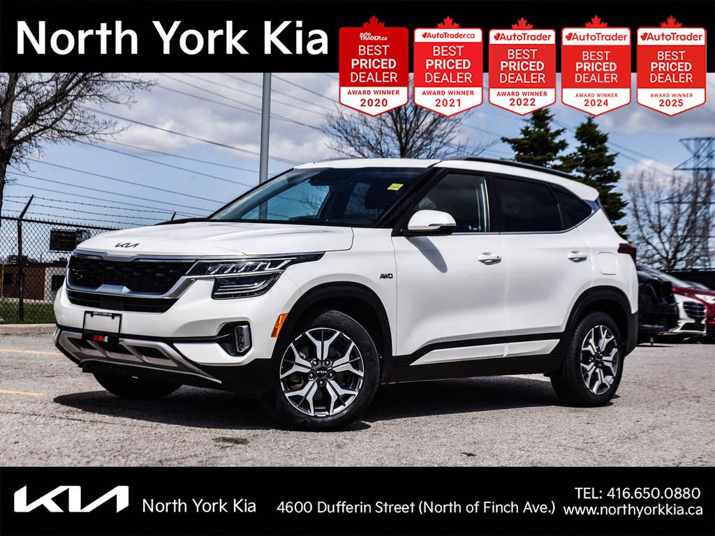 2023 Kia Seltos EX Premium AWD   NAVI   SUNROOF   LEATHER