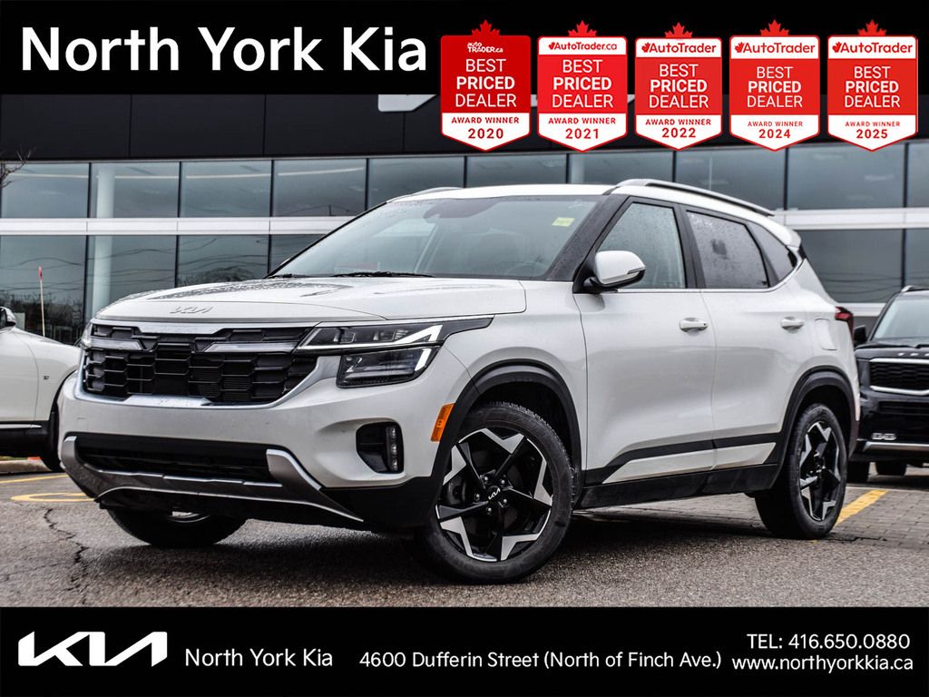 2025 Kia Seltos EX Premium AWD   NAVI   SUNROOF   LEATHER