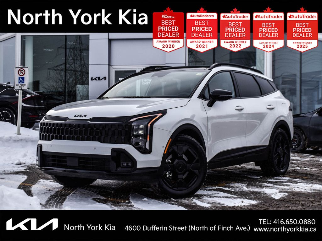 2026 Kia Sportage X-Line Limited AWD   NAVI   LEATHER   HUD   LOADED