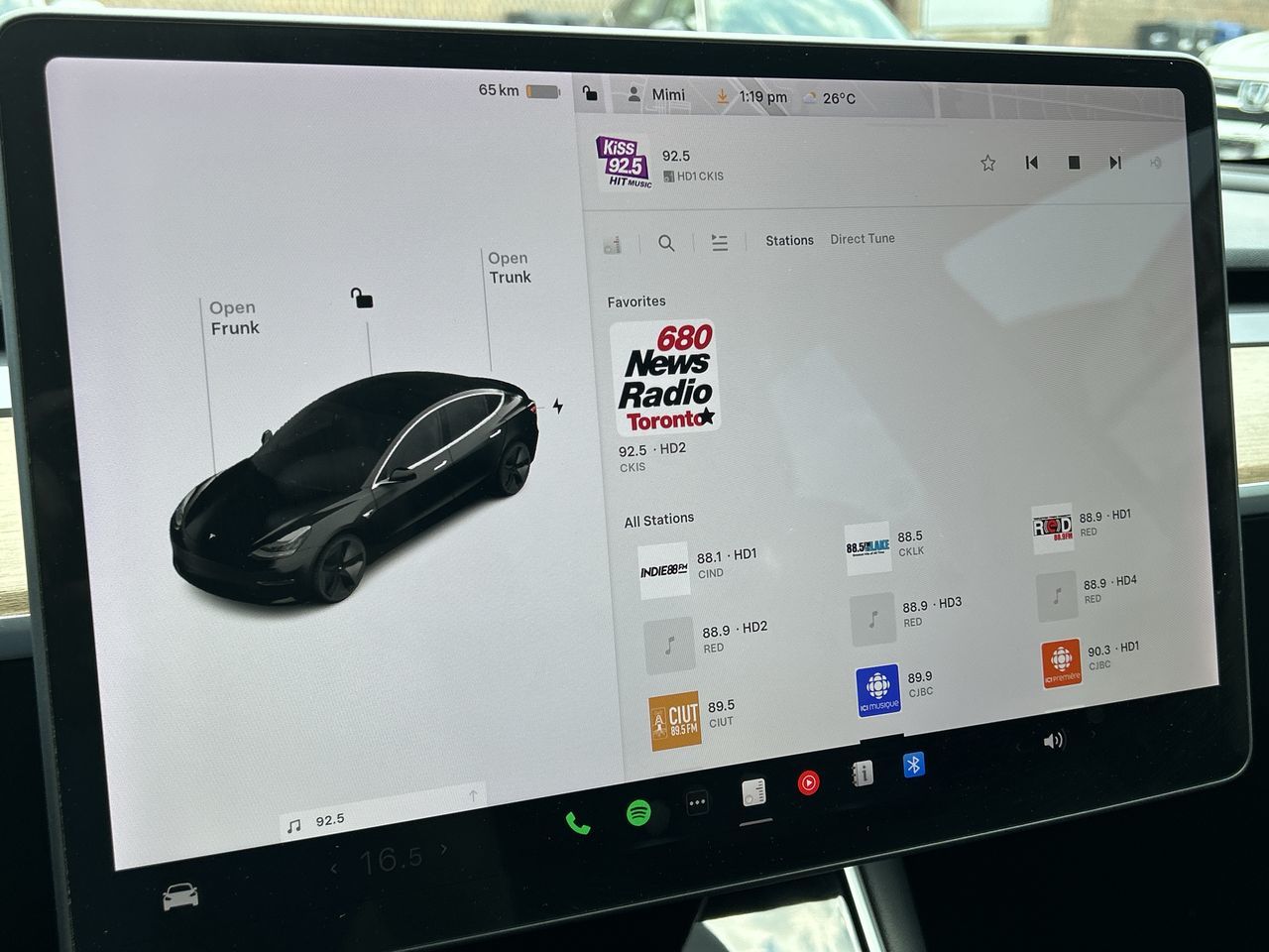 Tesla MODEL 3  2019 à Oakville, Ontario