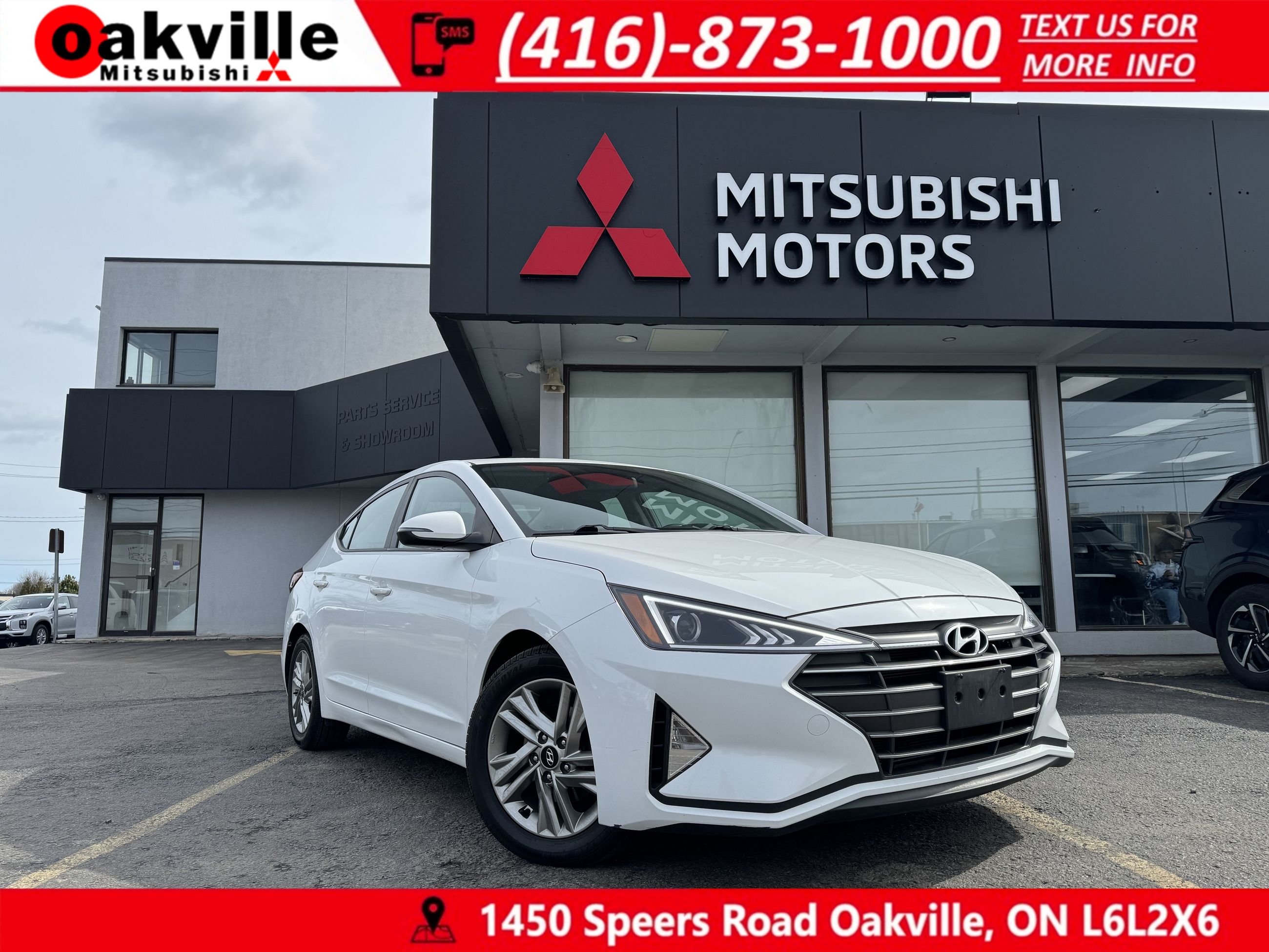 Oakville Mitsubishi in Oakville | 2020 Hyundai Elantra Preferred IVT ...