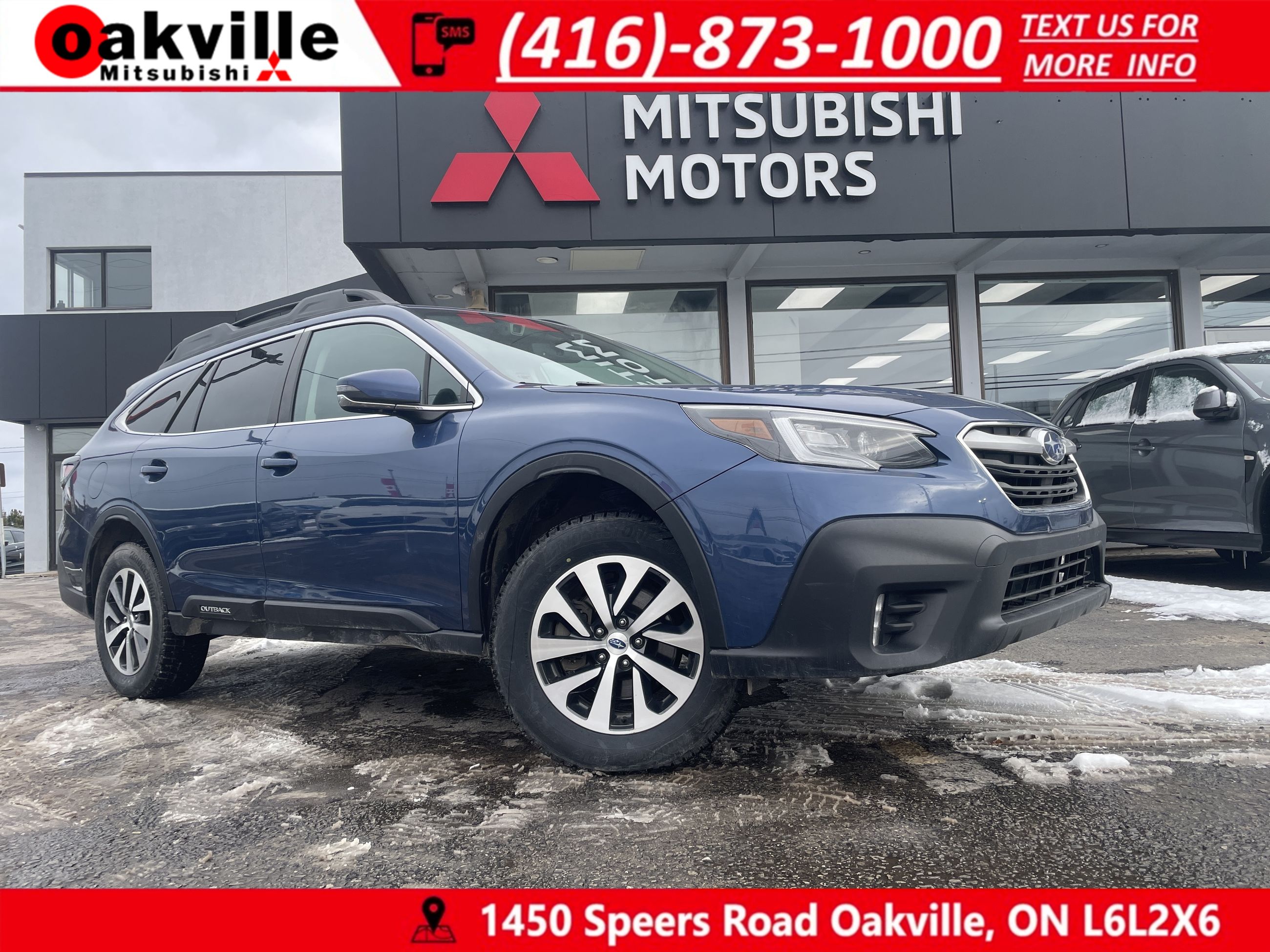 Oakville Mitsubishi in Oakville | 2021 Subaru Outback TOURING SUNROOF EYE  SIGHT TECH CARPLAY P0983