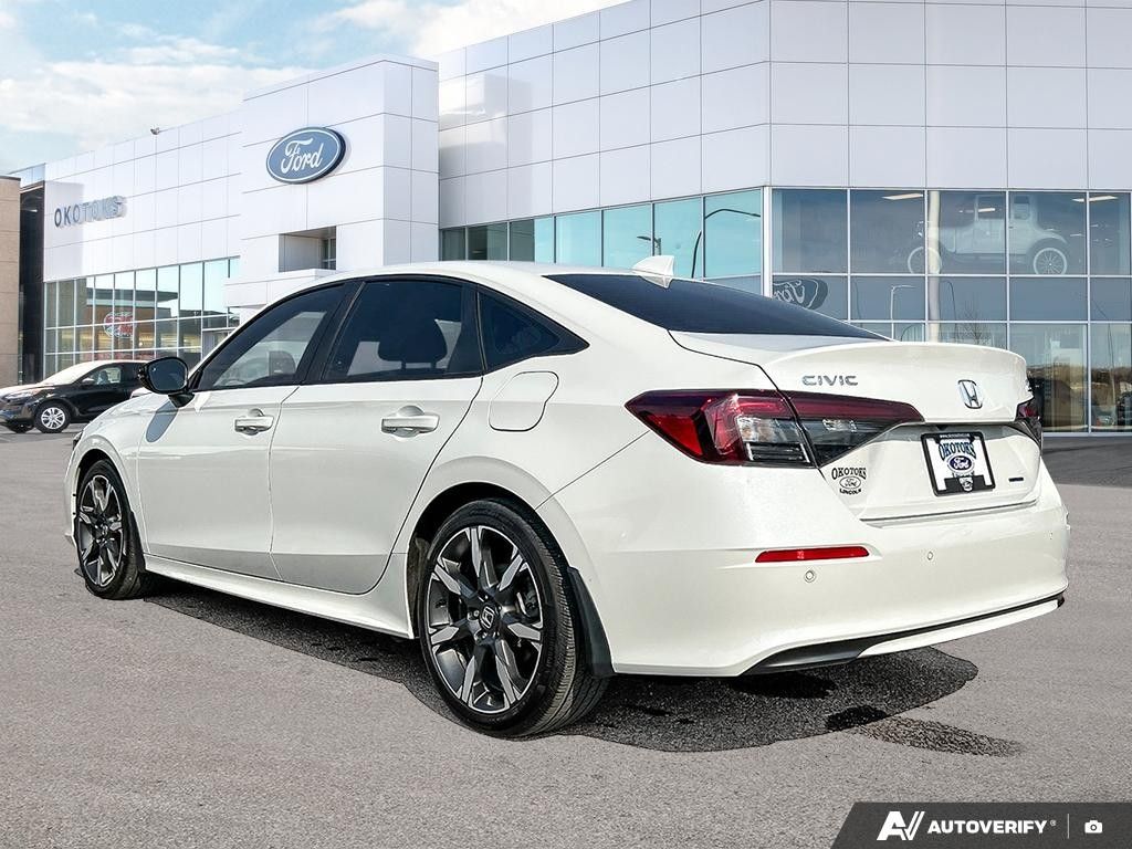Photo 2025 Honda Civic Sedan Hybrid Sport Touring CVT Sedan #4