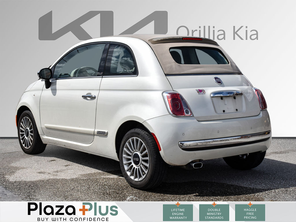 2012 Fiat 500 Lounge LOUNGE / LEATHER / POWER WINDOWS