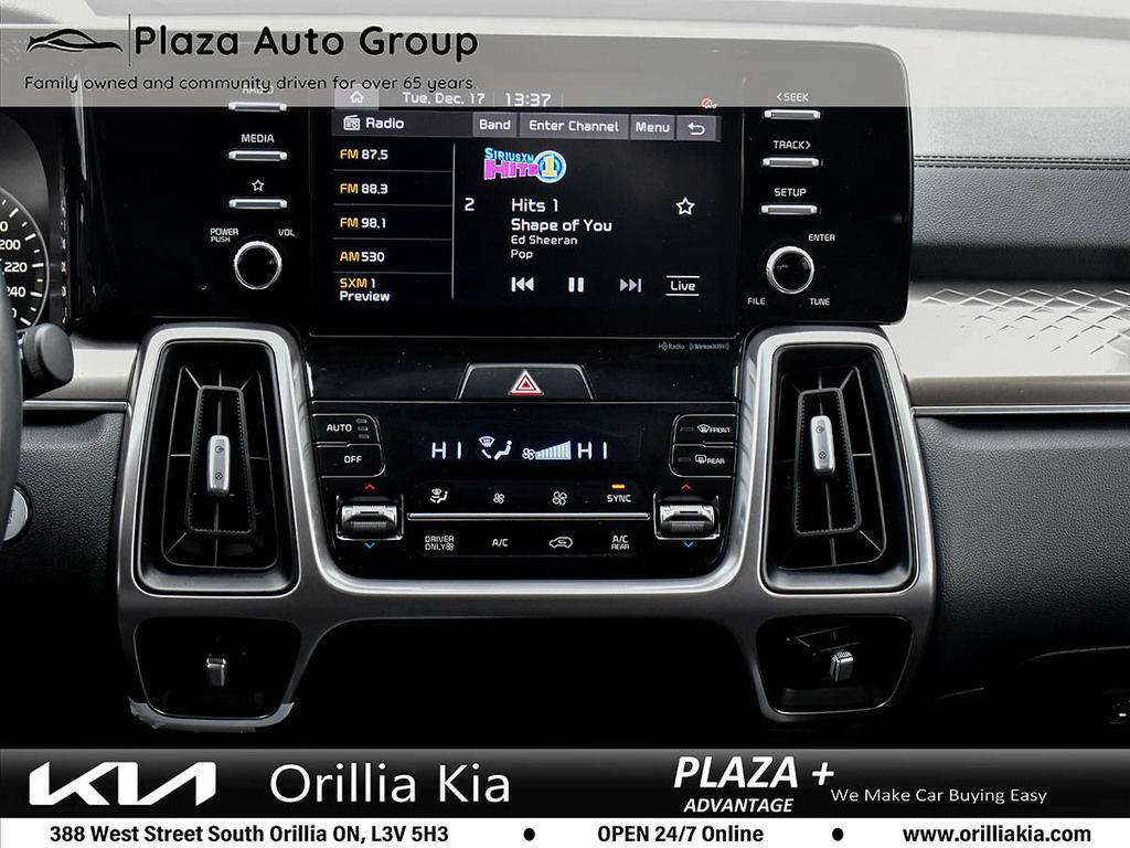 2022 Kia Sorento Plug-In Hybrid EX+ PHEV / APPLE CARPLAY / AWD