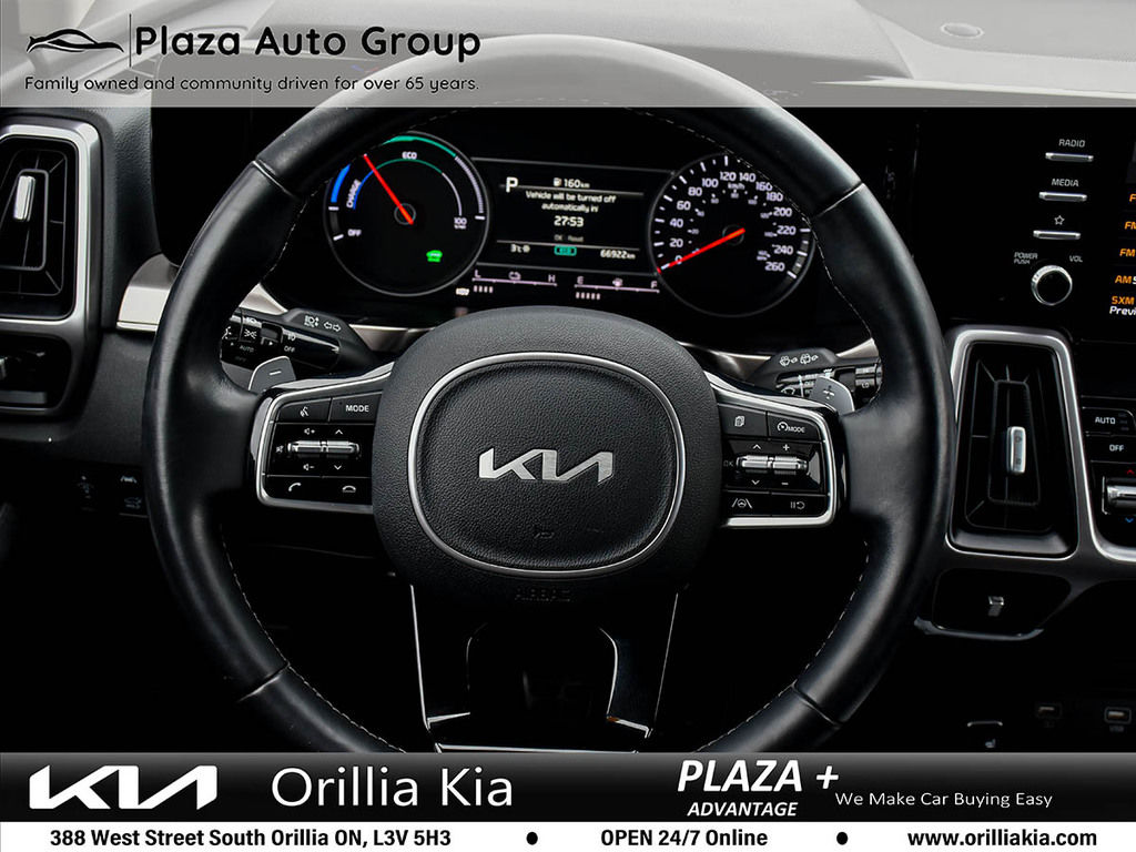 2022 Kia Sorento Plug-In Hybrid EX+ PHEV / APPLE CARPLAY / AWD