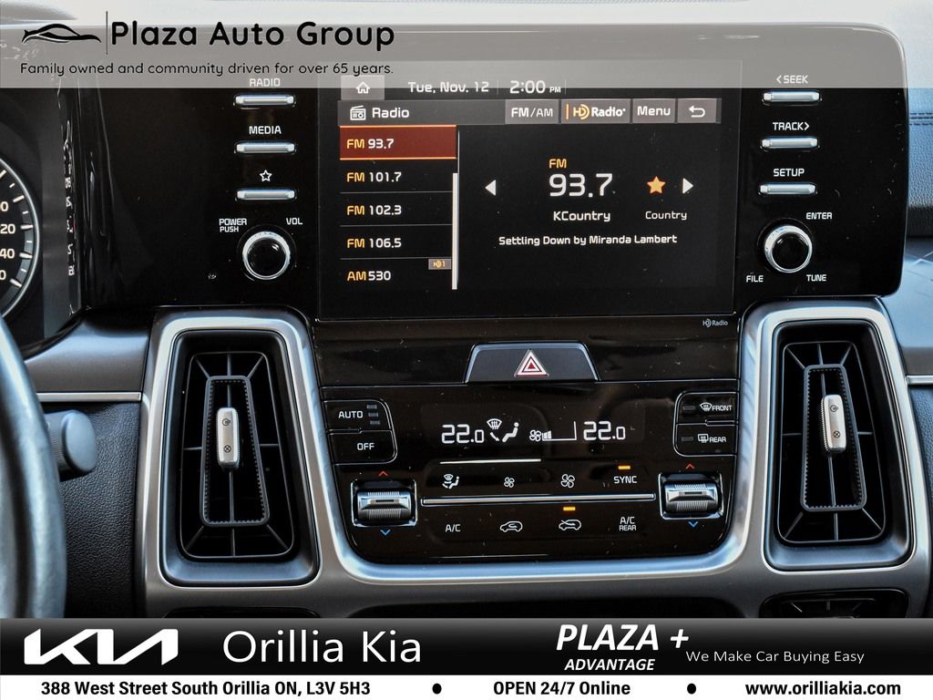 2022 Kia Sorento LX Premium HEATED SEATS / APPLE CARPLAY / PANORAMIC SUNROOF