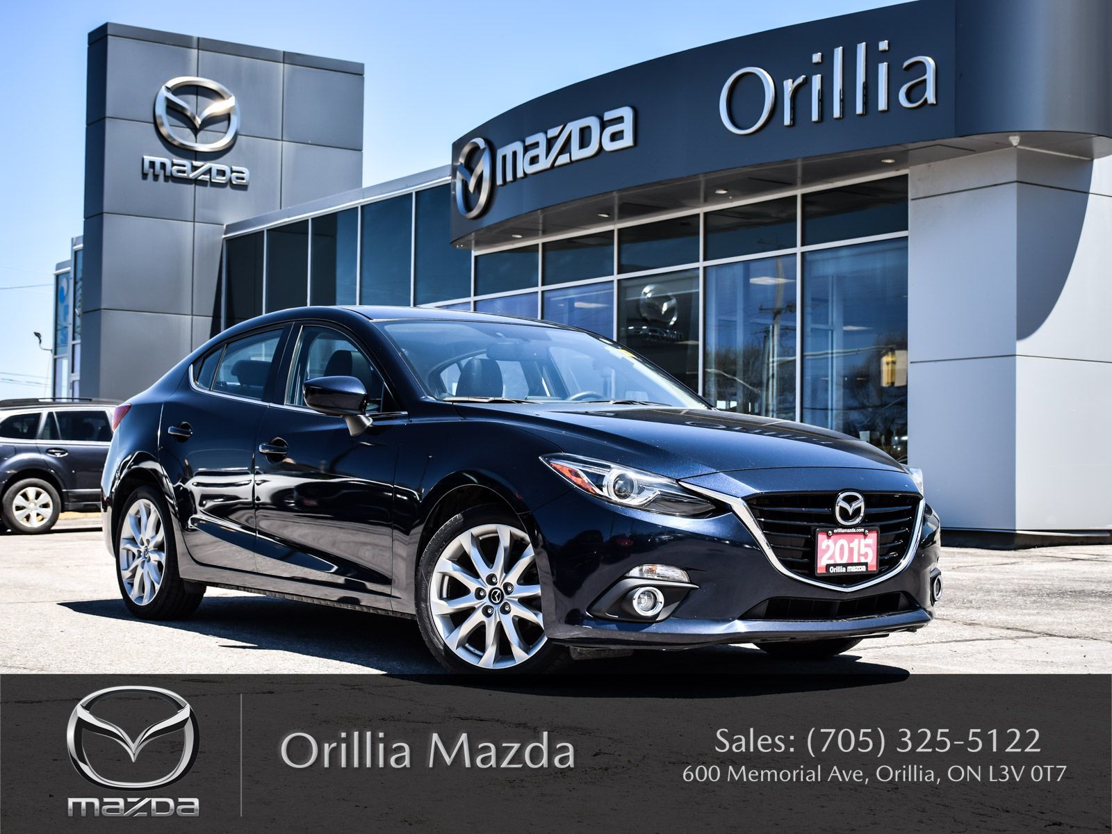 Orillia Mazda Preowned 2015 MAZDA 3 GT for Sale Orillia Mazda Preowned 2015 MAZDA 3 GT for Sale