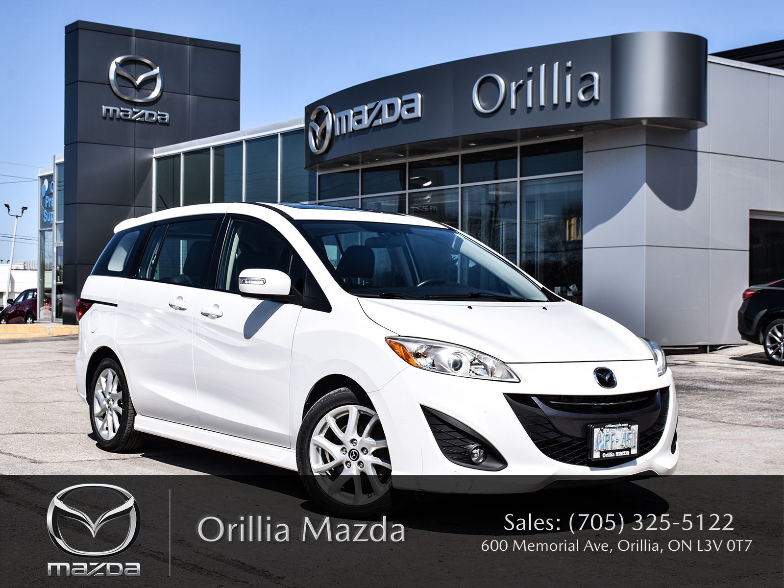 Orillia Mazda Preowned 2015 MAZDA 5 GT for Sale