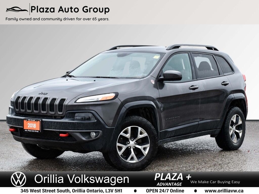 2018 Jeep Cherokee TRAILHAWK NEW BRAKES | 4X4 | LEATHER HEATED SEATS