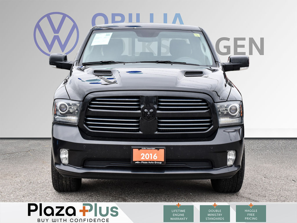 2016 Ram 1500 Sport SPORT | 4X4 | LEATHER SEATS | SUNROOF | CLEAN CARFAX ONE OWNER