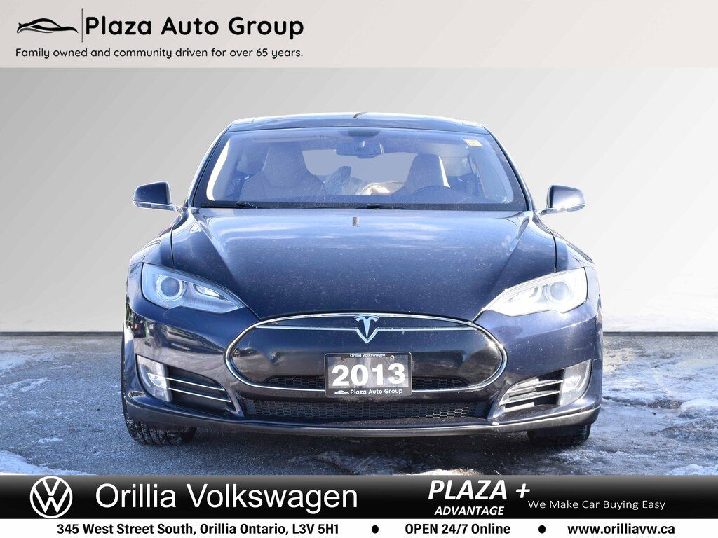 2013 Tesla Model S BASE 85 | 400KM+ RANGE | POWERTRUNK | LOW KILOMETERES | ALLOY RIMS | LVL 1 CHARGER INCLUDED