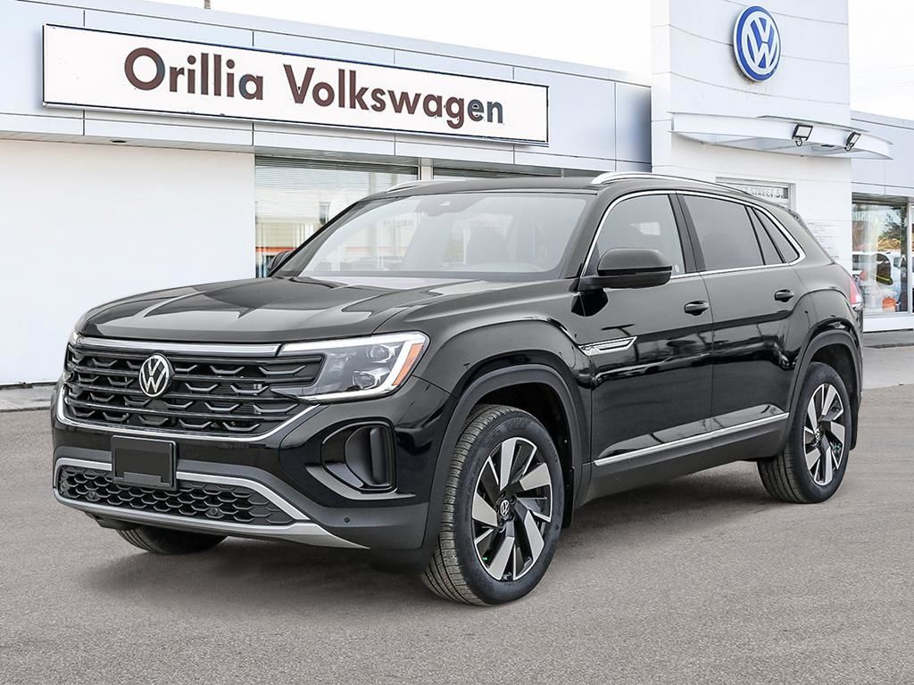 2024 Volkswagen ATLAS CROSS SPORT HIGHLINE 2.0 TSI 4MOTION 8AT No Options / Deep Black Pearl