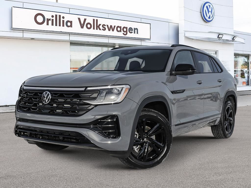 2025 Volkswagen ATLAS CROSS SPORT COMFORTLINE R-LINE BLACK EDITION Panoramic Sunroof Package / Pure Gray