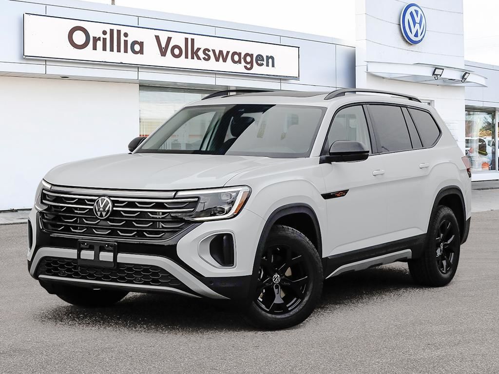 2025 Volkswagen Atlas PEAK EDITION Pano Roof Package / Pure White