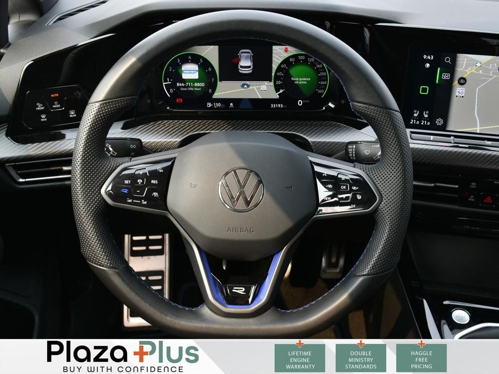 2024 Volkswagen Golf R BASE CPO | MANUAL! | LOW KM | 4MOTION AWD | SUNROOF | HEATED + VENTILATED SEATS