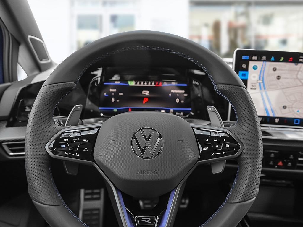 2025 Volkswagen Golf R Black Edition Akrapobic Exhaust / Lapiz Blue Metallic with Black Roof
