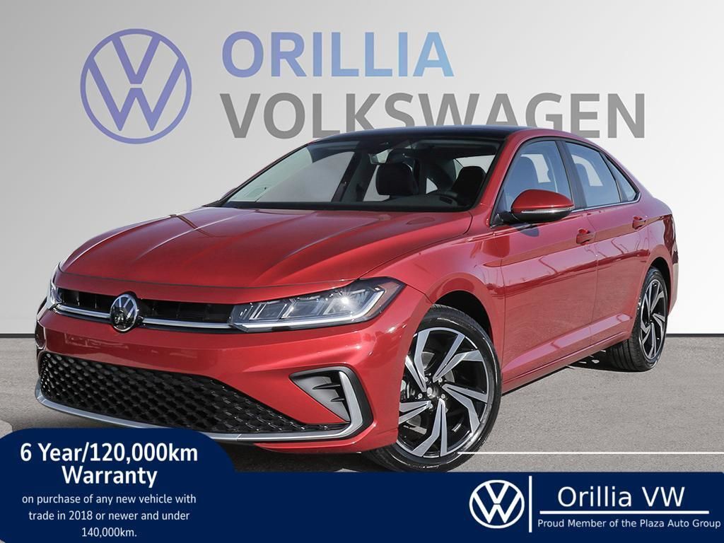 2025 Volkswagen Jetta Highline No Options / Kings Red Metallic