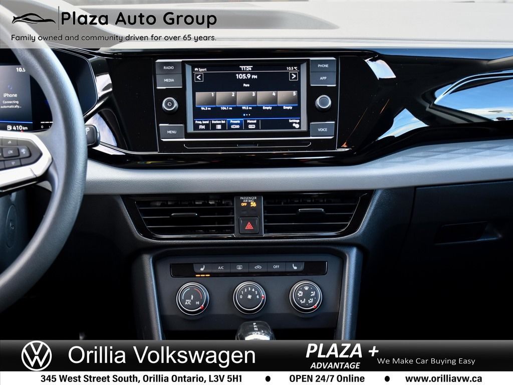 2022 Volkswagen Taos TRENDLINE HEATED SEATS | CLEAN CARFAX | ALLOY RIMS