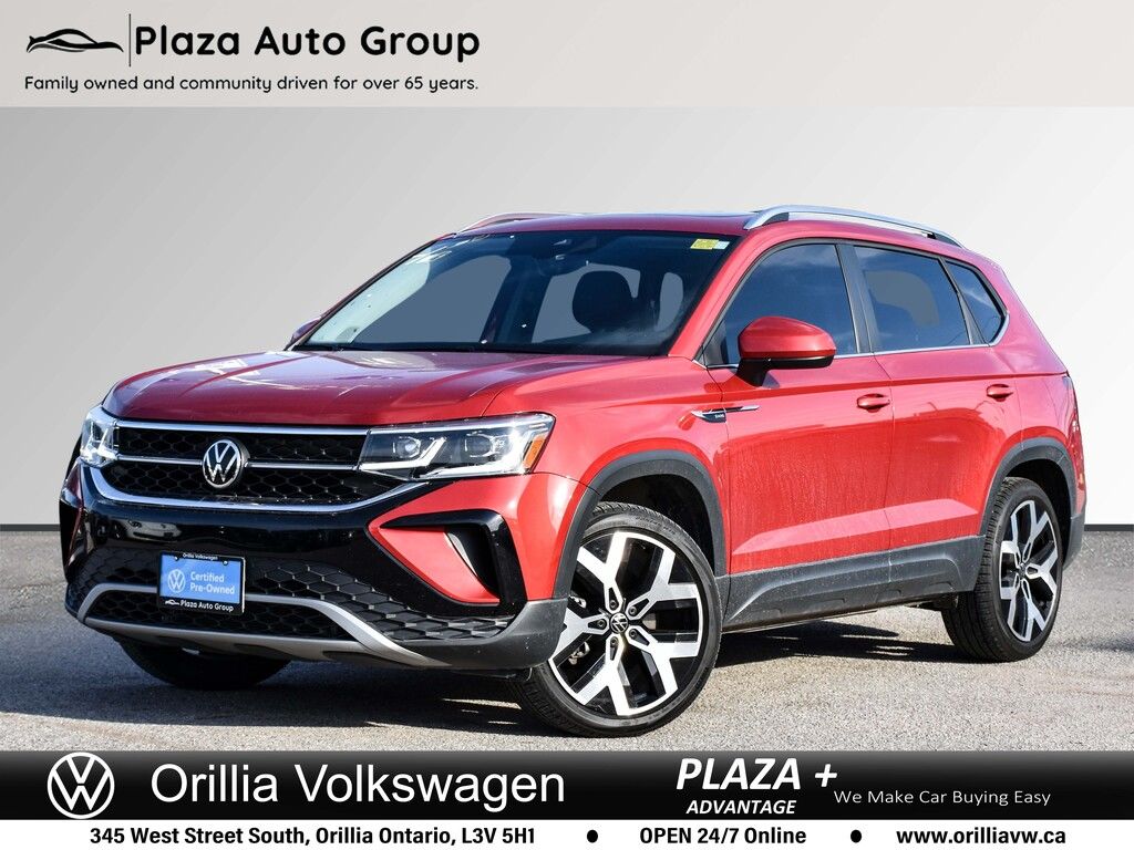 2022 Volkswagen Taos HIGHLINE CLEAN CARFAX | PANO SUNROOF | A/C SEATS