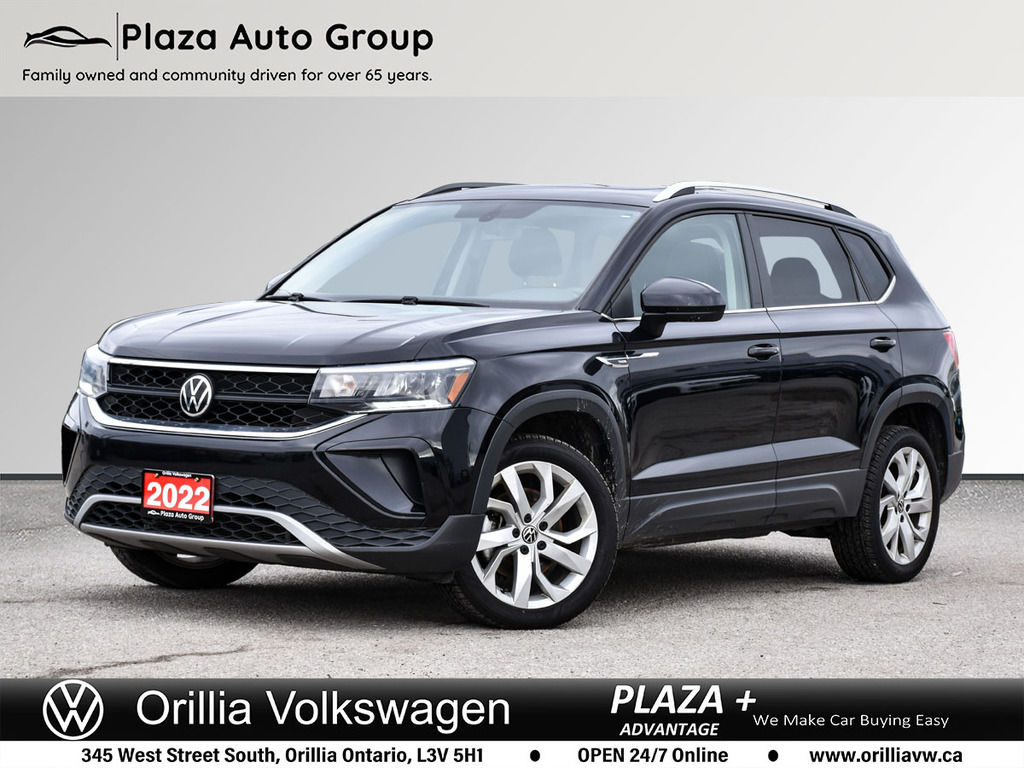 2022 Volkswagen Taos COMFORTLINE NEW BRAKES + SUNROOF SERVICE | HEATED SEATS | ALLOY RIMS | CPO