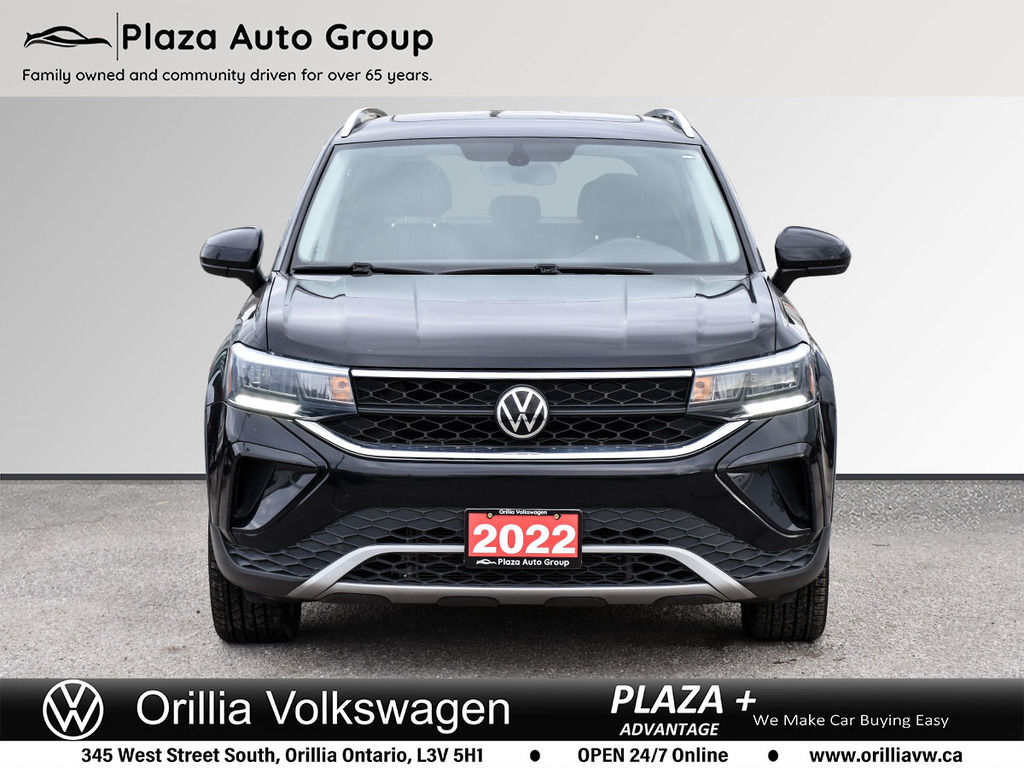 2022 Volkswagen Taos COMFORTLINE NEW BRAKES + SUNROOF SERVICE | HEATED SEATS | ALLOY RIMS | CPO