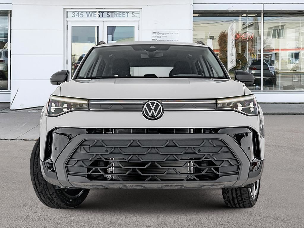 2025 Volkswagen Taos Comfortline Black Edition No Options / Pure White
