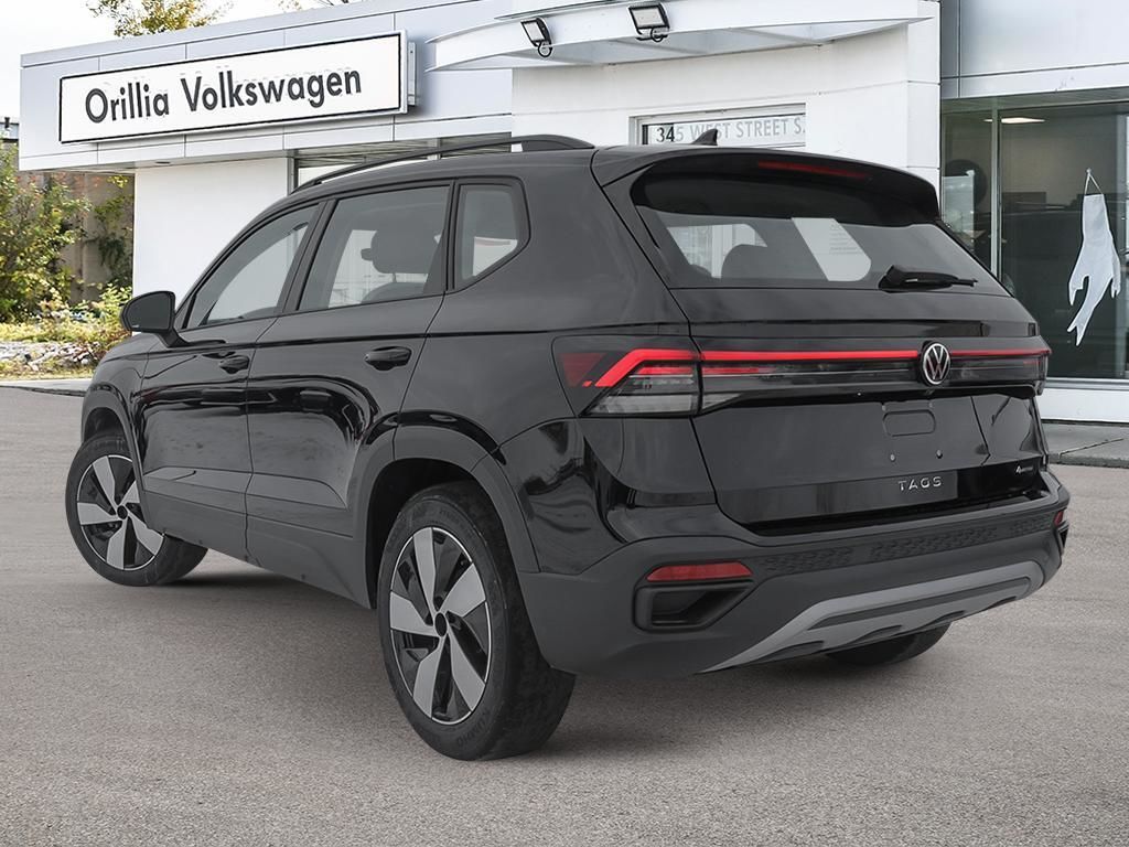 2025 Volkswagen Taos Trendline No Options / Deep Black Pearl