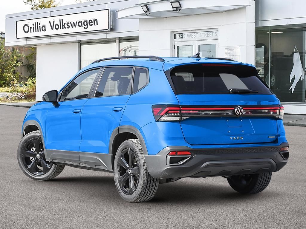 2025 Volkswagen Taos Comfortline Black Edition No Options / Cornflower Blue Metallic
