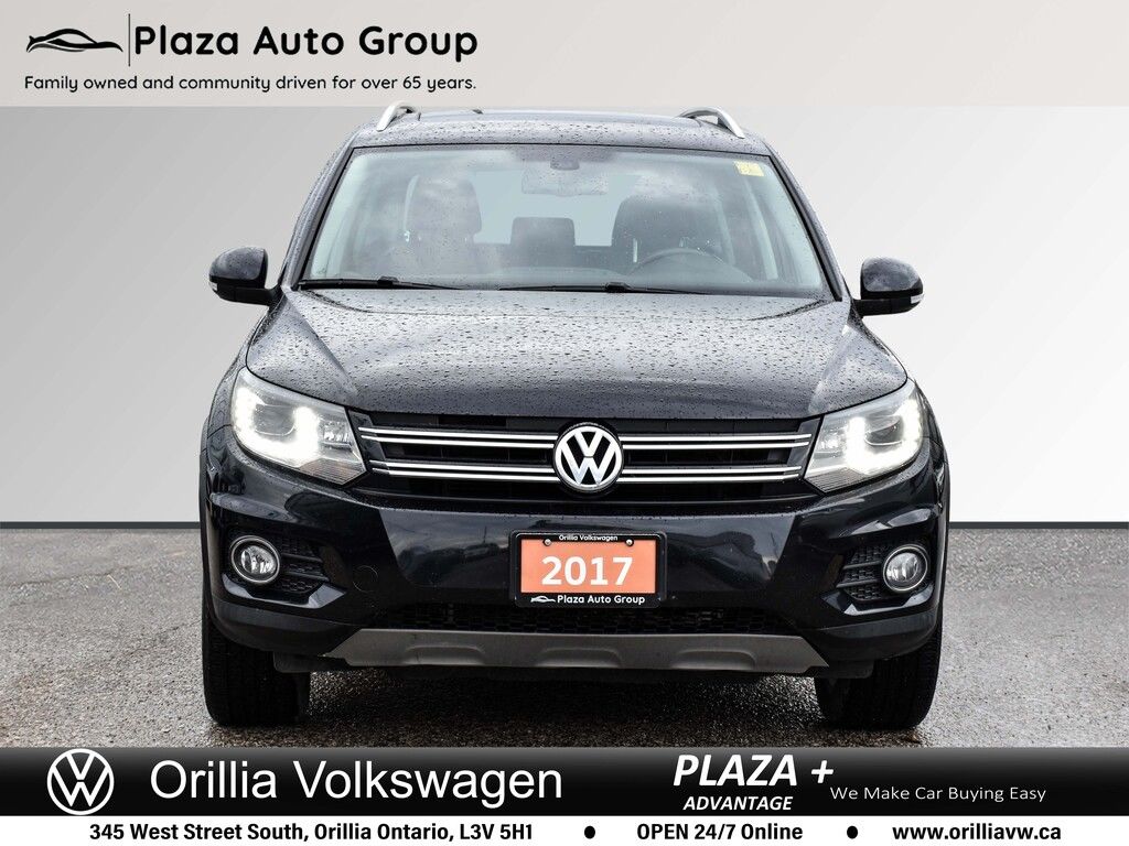 2017 Volkswagen Tiguan HIGHLINE SUNROOF | ALLOY RIMS | BLUETOOTH AUDIO