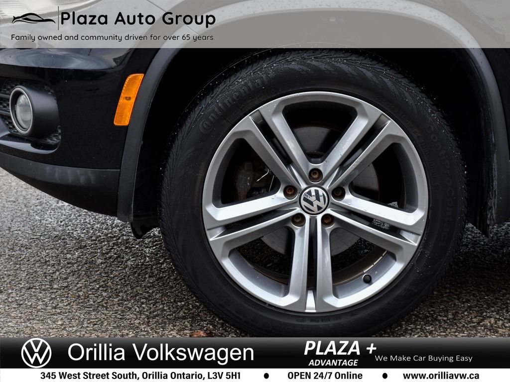 2017 Volkswagen Tiguan HIGHLINE SUNROOF | ALLOY RIMS | BLUETOOTH AUDIO