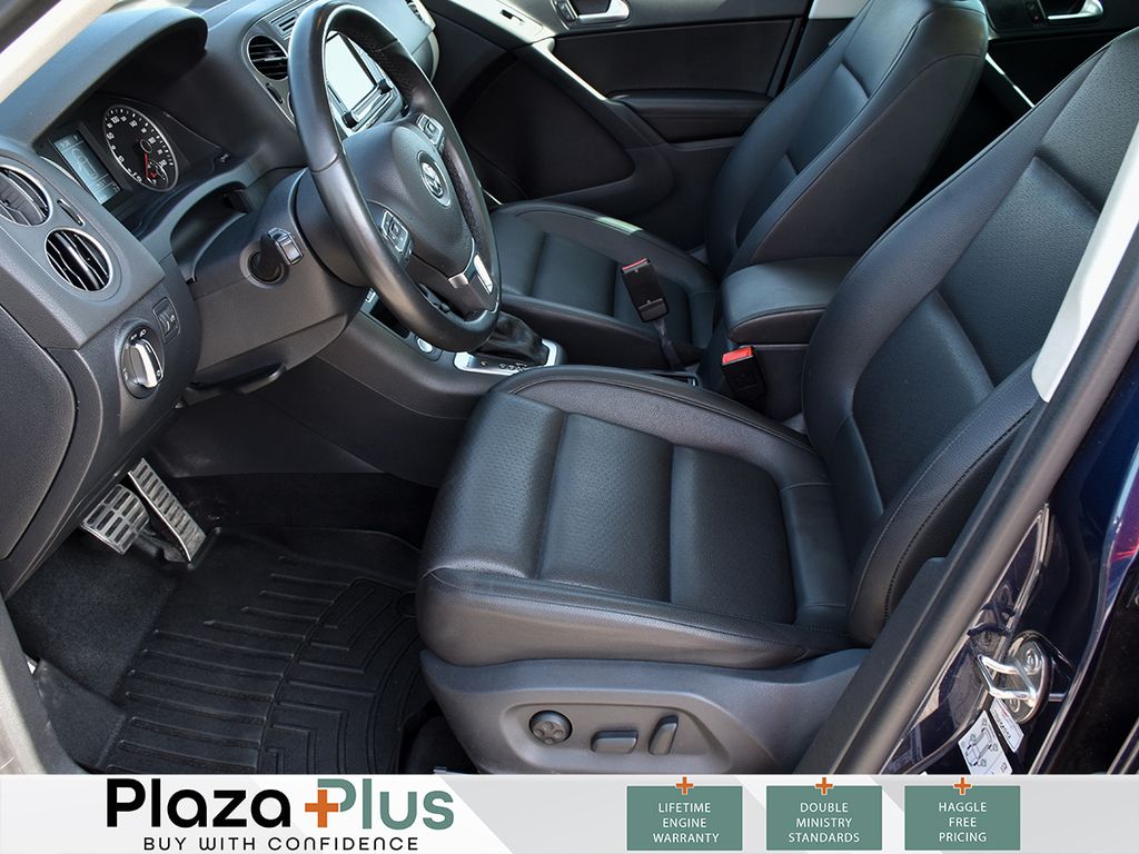 2017 Volkswagen Tiguan Wolfsburg Edition ONE OWNER CLEAN CARFAX | LEATHER SEATS | LOW KM!