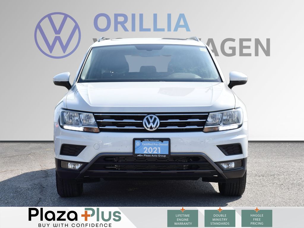 2021 Volkswagen Tiguan Comfortline CPO | 4MOTION AWD | CLEAN CARFAX