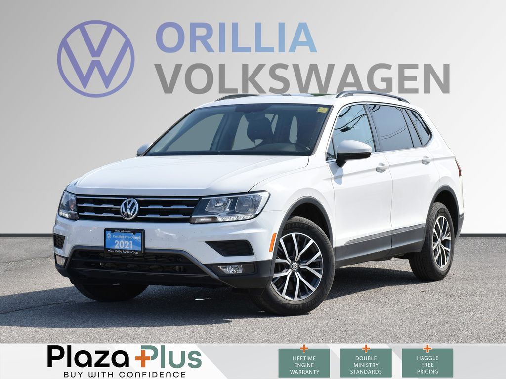 2021 Volkswagen Tiguan Comfortline CPO | 4MOTION AWD | CLEAN CARFAX
