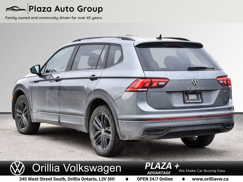 2022 Volkswagen Tiguan COMFORTLINE R-LINE BLACK EDITION HEATED LEATHER SEATS | PUSH BUTTON START | ADAPTIVE CRUISE CONTROL