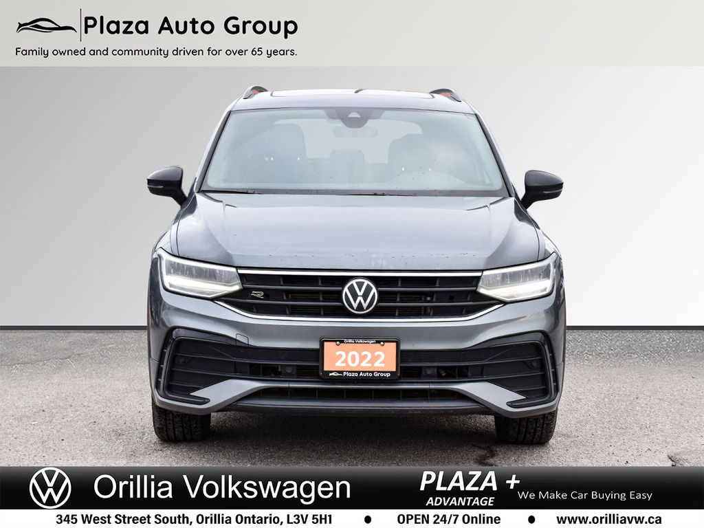 2022 Volkswagen Tiguan COMFORTLINE R-LINE BLACK EDITION HEATED LEATHER SEATS | PUSH BUTTON START | ADAPTIVE CRUISE CONTROL