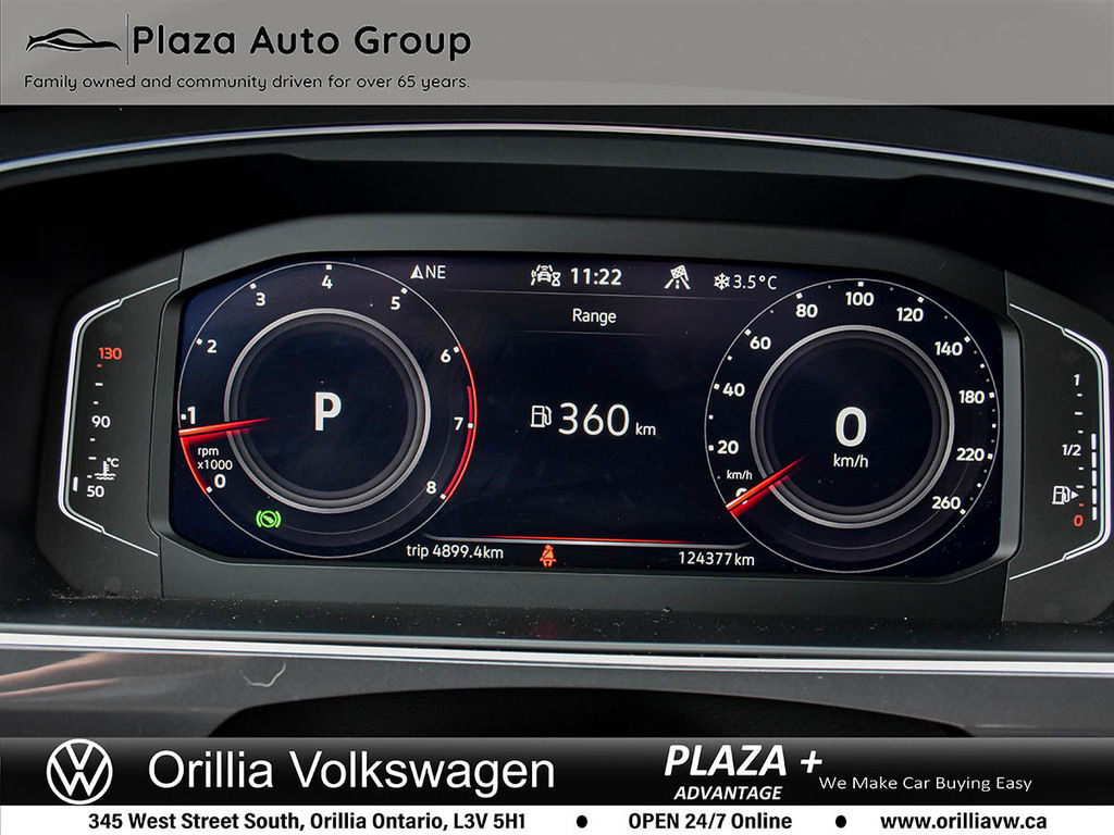 2022 Volkswagen Tiguan COMFORTLINE R-LINE BLACK EDITION ONE OWNER NO ACCIDENTS | PANO SUNROOF | R-LINE