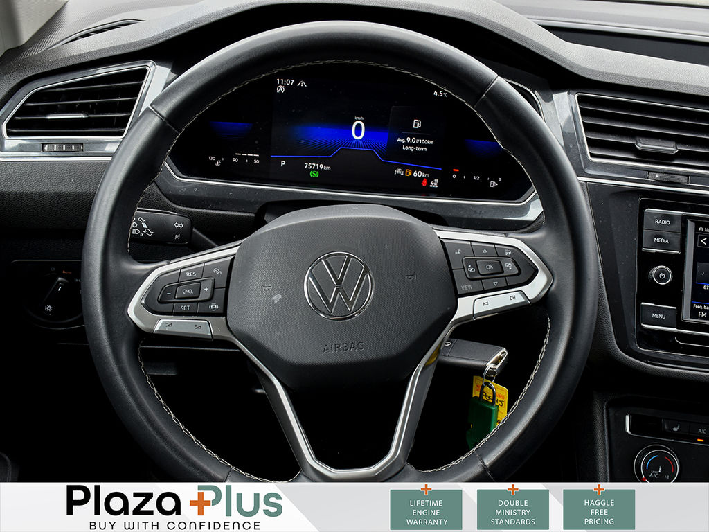 2023 Volkswagen Tiguan Trendline TRENDLINE | CPO | 4MOTION AWD | APPLE CARPLAY ANDROID AUTO | ALLOY RIMS