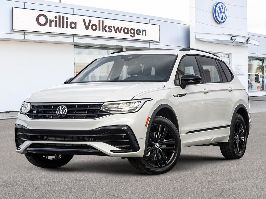 2024 Volkswagen Tiguan COMFORTLINE R-LINE BLACK EDITION Third Row Package / Oryx White Pearl