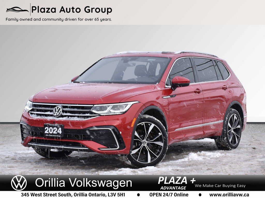 2024 Volkswagen Tiguan HIGHLINE R-LINE FULLY LOADED | PANO SUNROOF | CLEAN CARFAX |