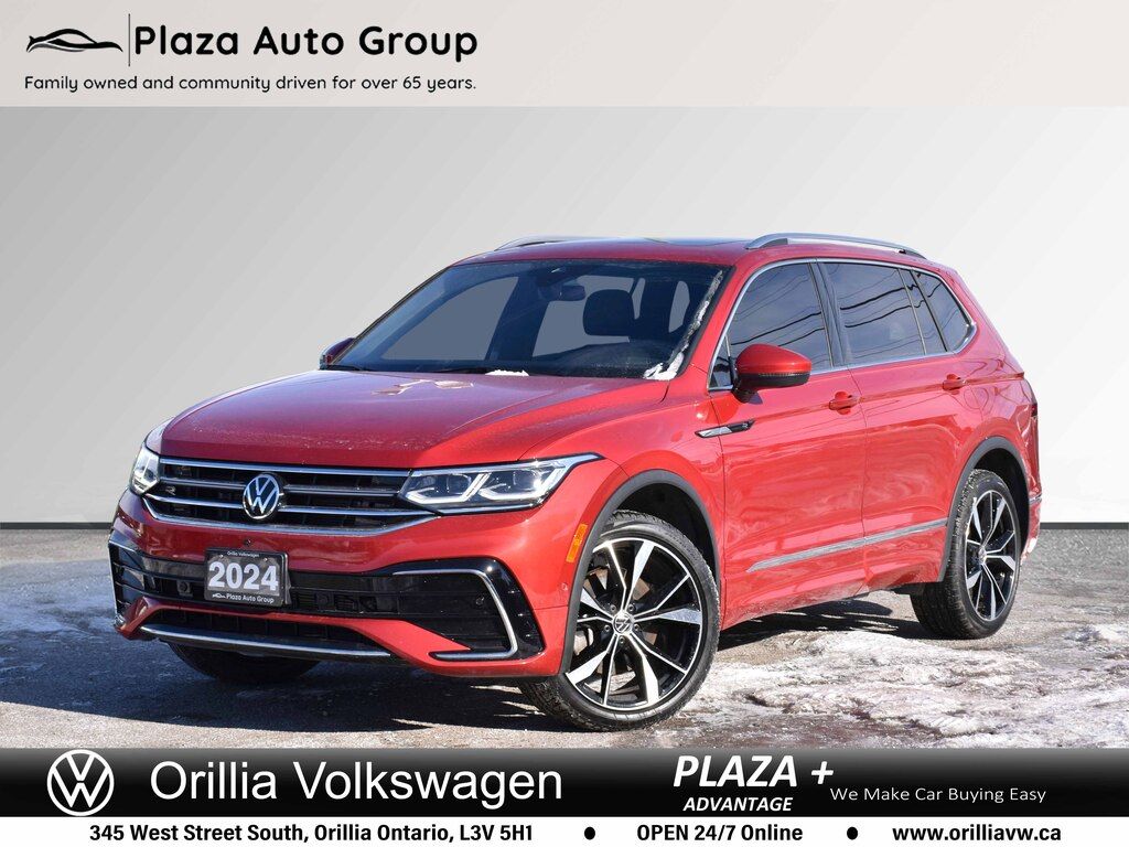 2024 Volkswagen Tiguan HIGHLINE R-LINE GREAT CONDITION | PANO SUNROOF | REMOTE START | HEATED + VENTILATED SEATS