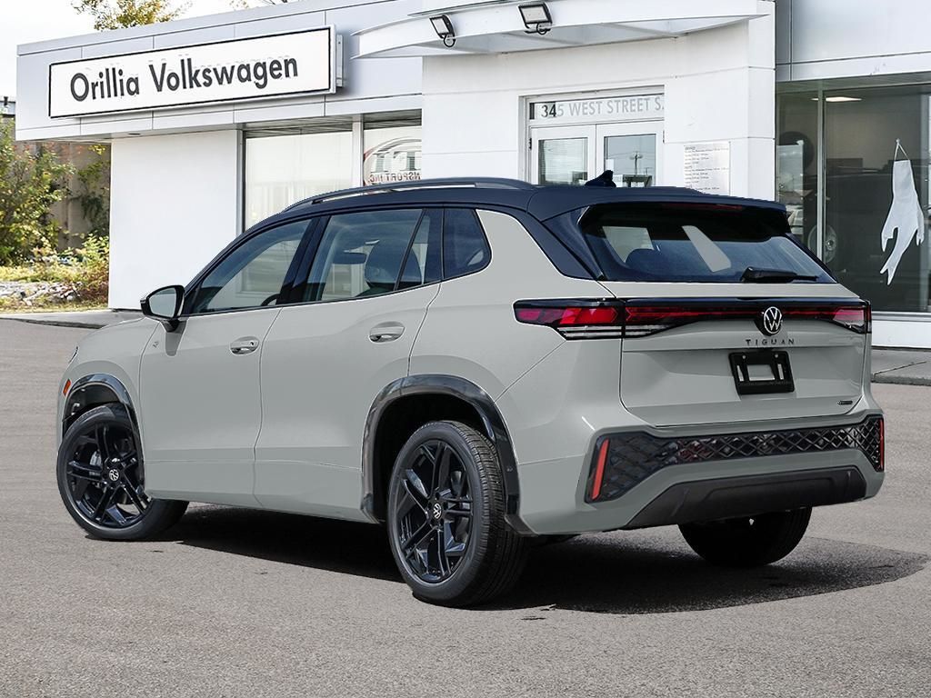 2025 Volkswagen Tiguan Comfortline R-Line Black Edition Black Roof Package / Ascot Gray