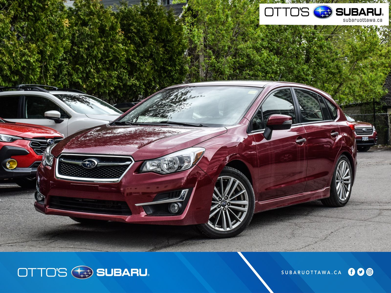 Otto's Subaru in Ottawa 2016 Subaru Impreza 5dr HB CVT 2.0i wLimited
