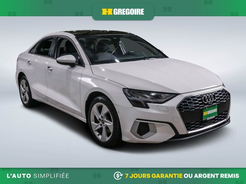 2023 Audi A3 Komfort AWD AUTO A/C CUIR TOIT MAGS CAM RECUL