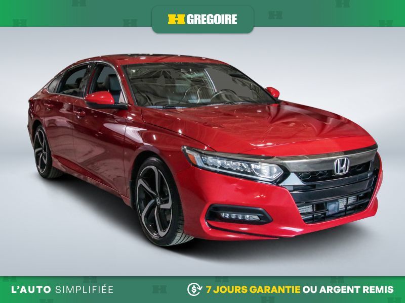 2020 Honda Accord Sport AUTO A/C CUIR TOIT MAGS CAM RECUL BLUETOOTH
