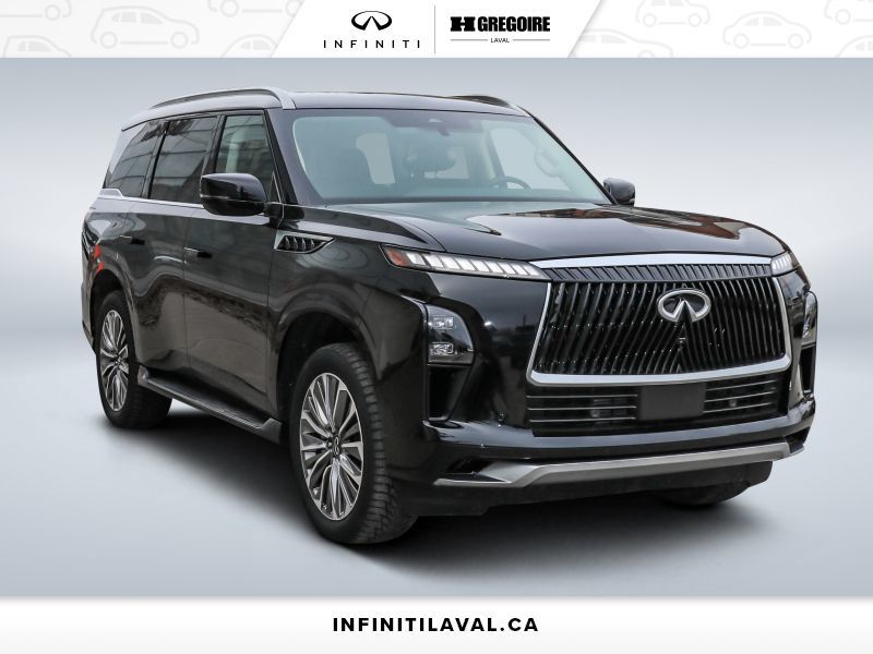 2025 Infiniti QX80 SENSORY CUIR TOIT NAVI MAGS 22 POUCES